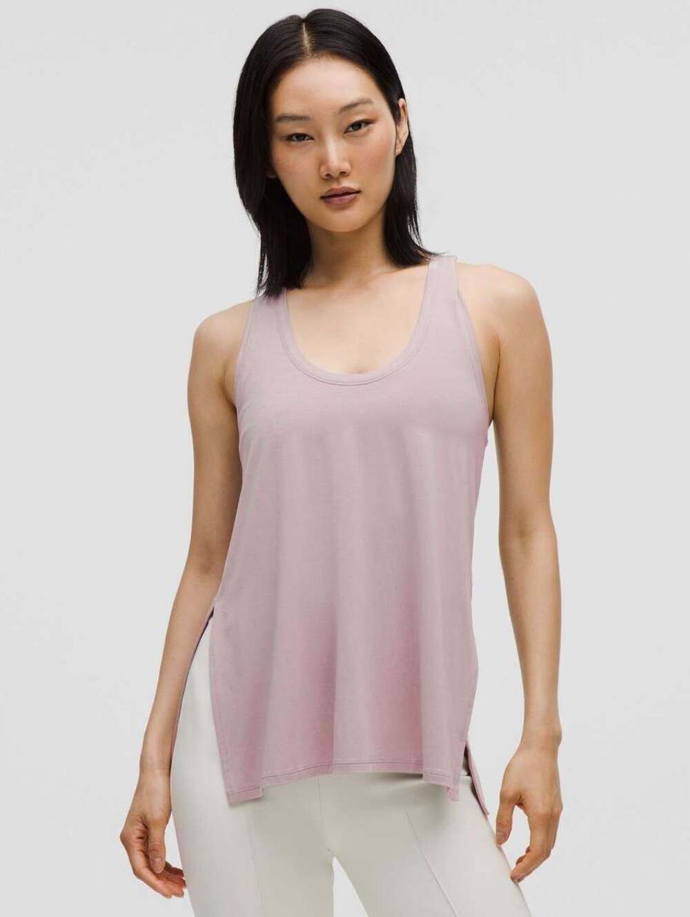 Lululemon SilkAppeal Side-Slit Tank Top. Size L